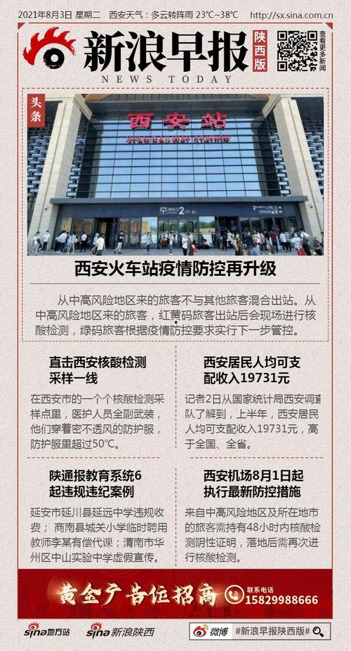 今天西安疫情要闻头条,多区调整防控措施，核酸检测全面加强