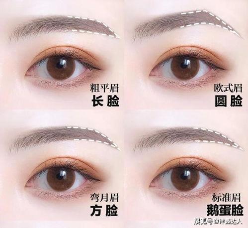 好看的眉型明星,跟随这些眉型达人打造完美眉型